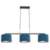 suspension-3-lampes-stylee-steinhauer-stang-bleu-et-noir-3464zw