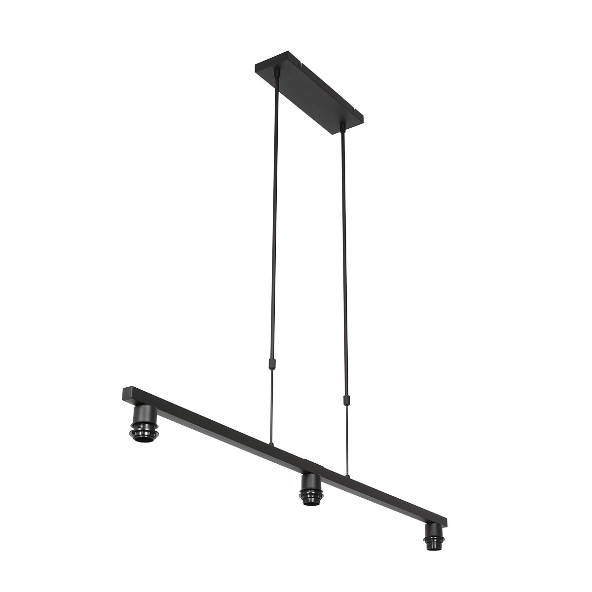 Suspension métallique noire moderne Steinhauer Stang – Image 16