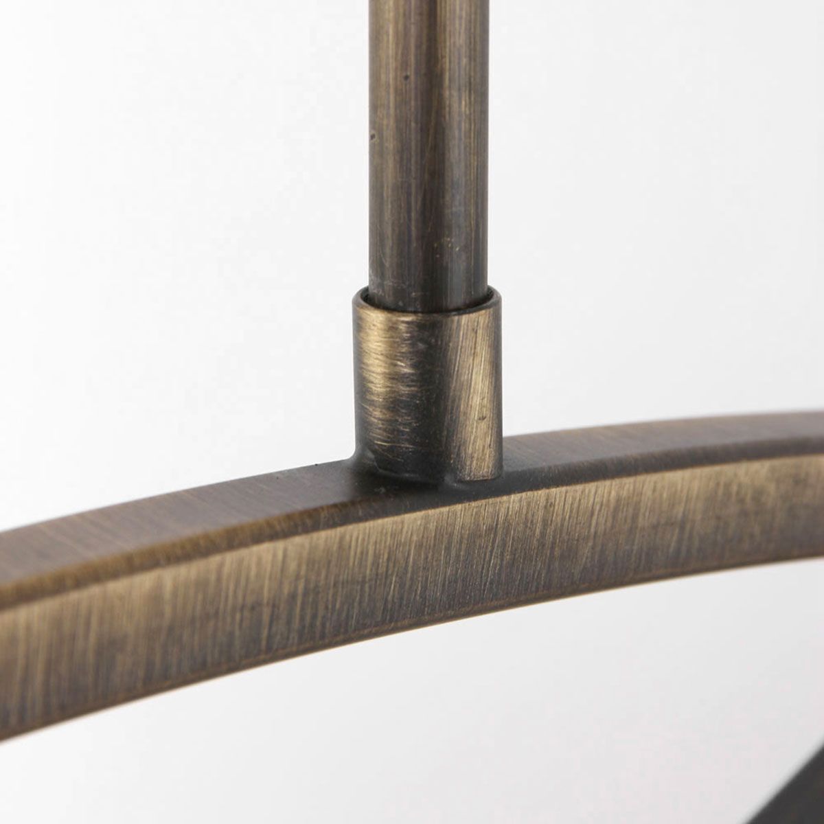 Suspension 3 lumières en bronze verre marbré Steinhauer Capri – Image 10