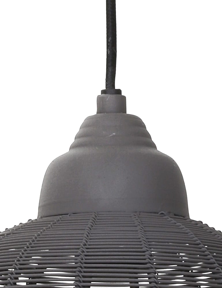 Suspension à fil Light & Living Milla grise – Image 3