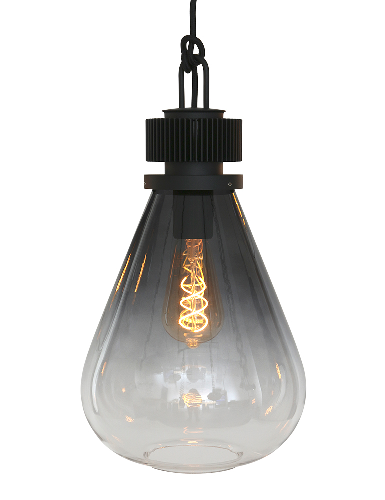 Suspension rétro en métal noir Steinhauer Flere – Image 4