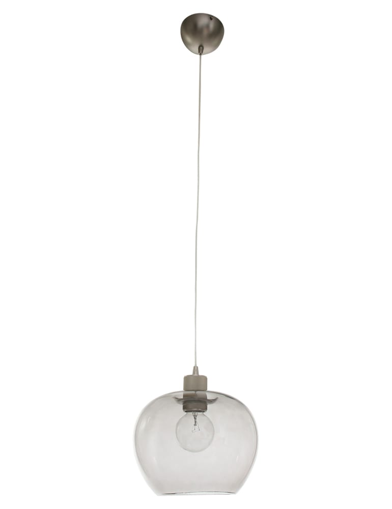 Suspension avec abat-jour globe en verre Steinhauer Lotus – Image 6