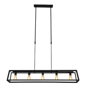 Alternative view of Suspension tendance en métal noir  Mexlite Buckley
