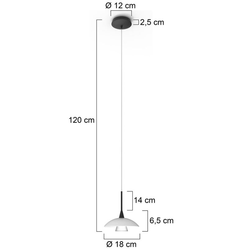 suspension-avec-plat-en-verre-noir-steinhauer-tallerken-2655zw-8