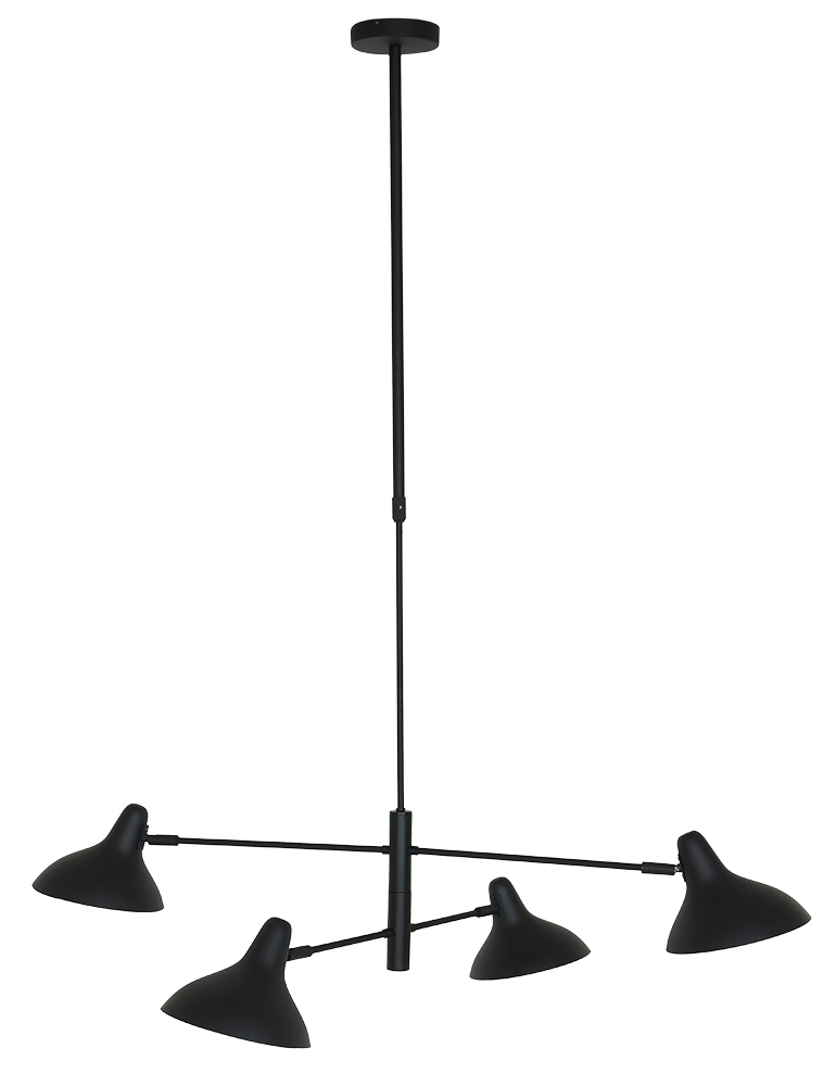 Suspension avec quatre spots disposés en croix Kasket Anne Lighting noir – Image 11