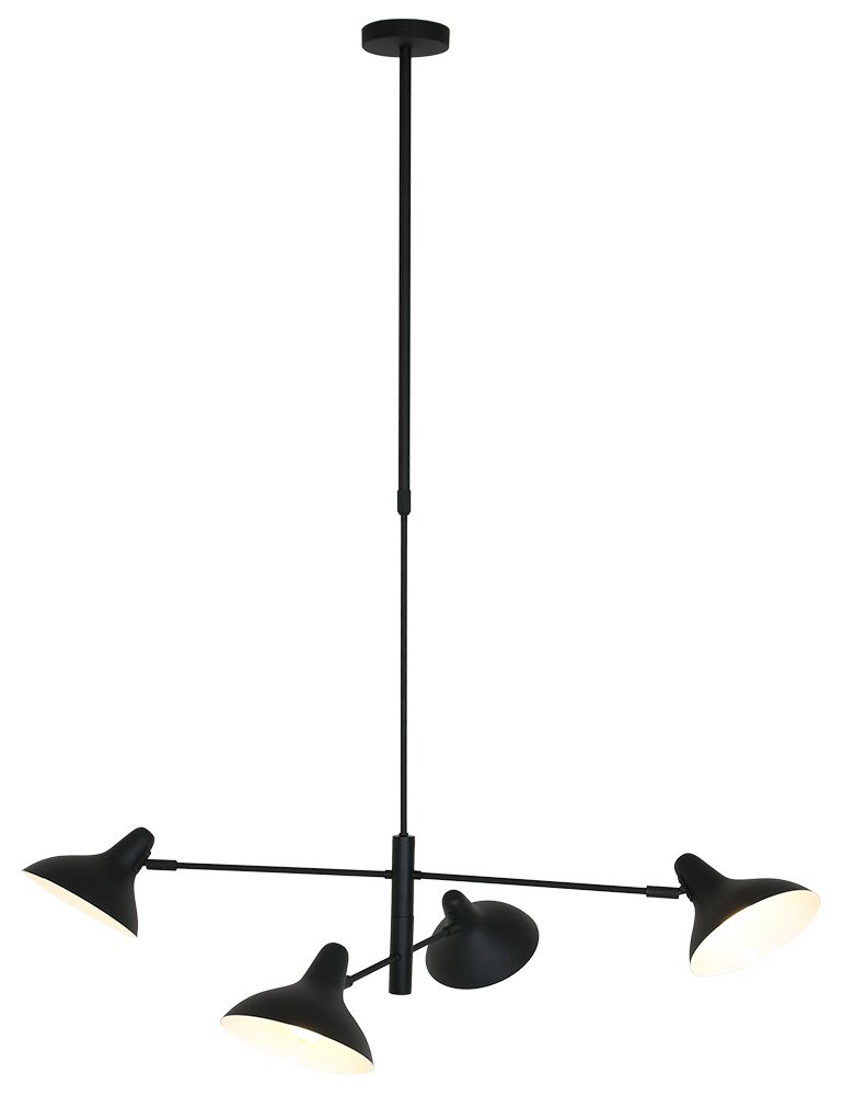 Suspension avec quatre spots disposés en croix Kasket Anne Lighting noir – Image 12