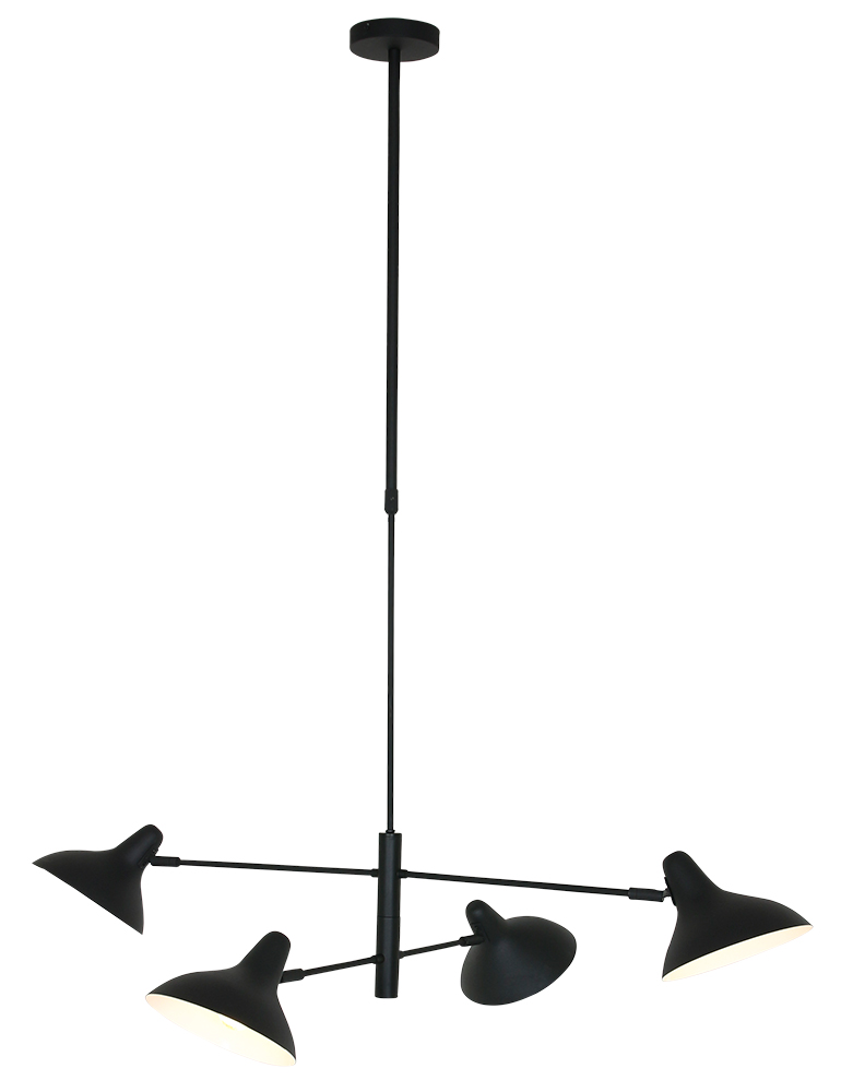 Suspension avec quatre spots disposés en croix Kasket Anne Lighting noir – Image 13