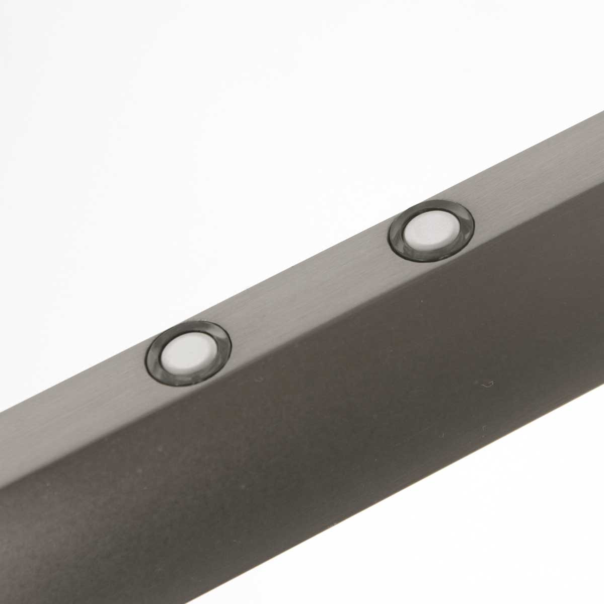 Suspension rectangulaire design avec plaque de verre en acier Steinhauer Profilo – Image 13