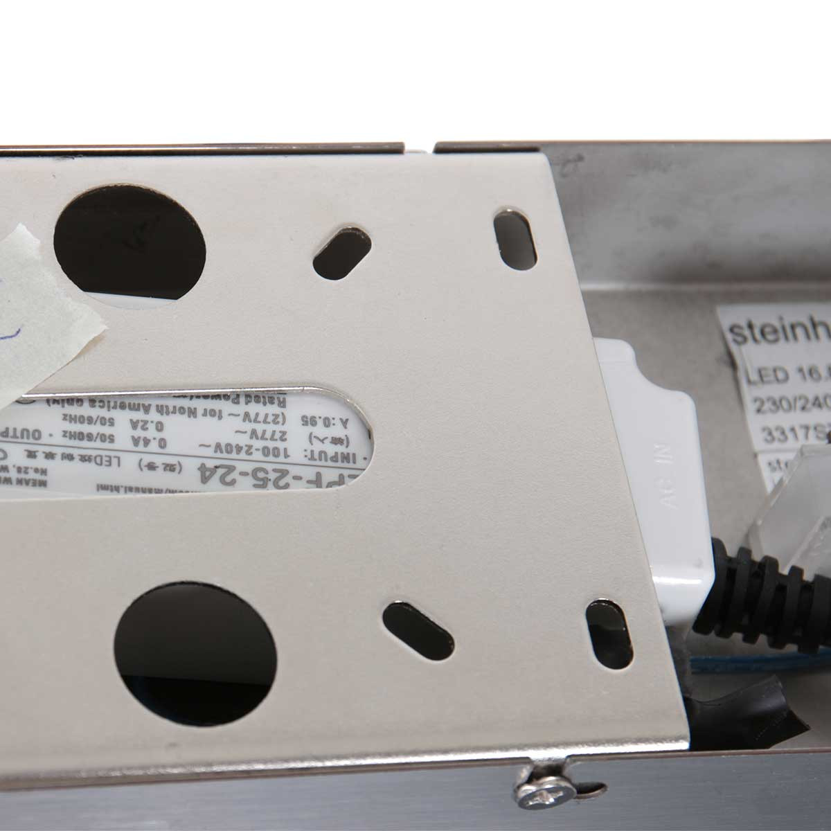 Suspension rectangulaire design avec plaque de verre en acier Steinhauer Profilo – Image 16