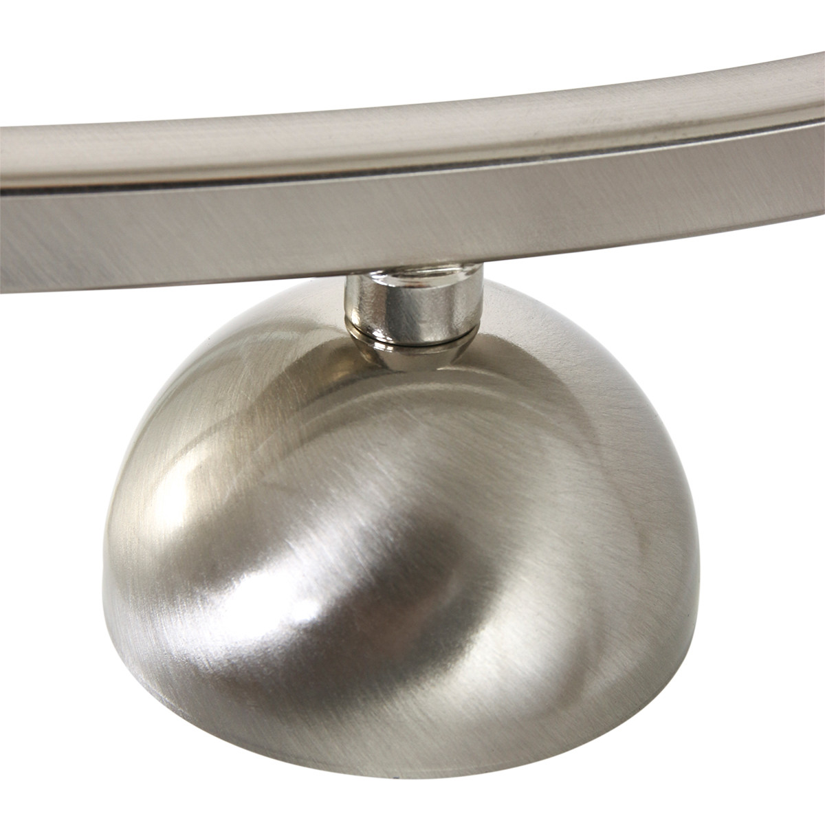 Suspension 3 lumières en acier abat-jour verre laiteux Steinhauer Capri – Image 5