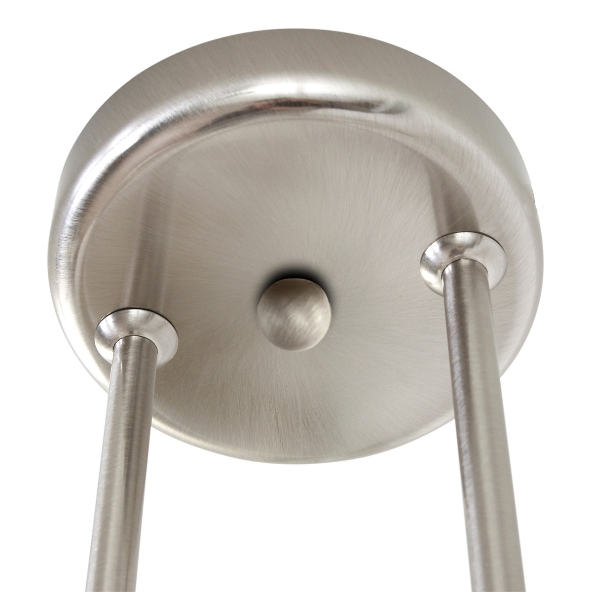 Suspension 3 lumières en acier abat-jour verre laiteux Steinhauer Capri – Image 7