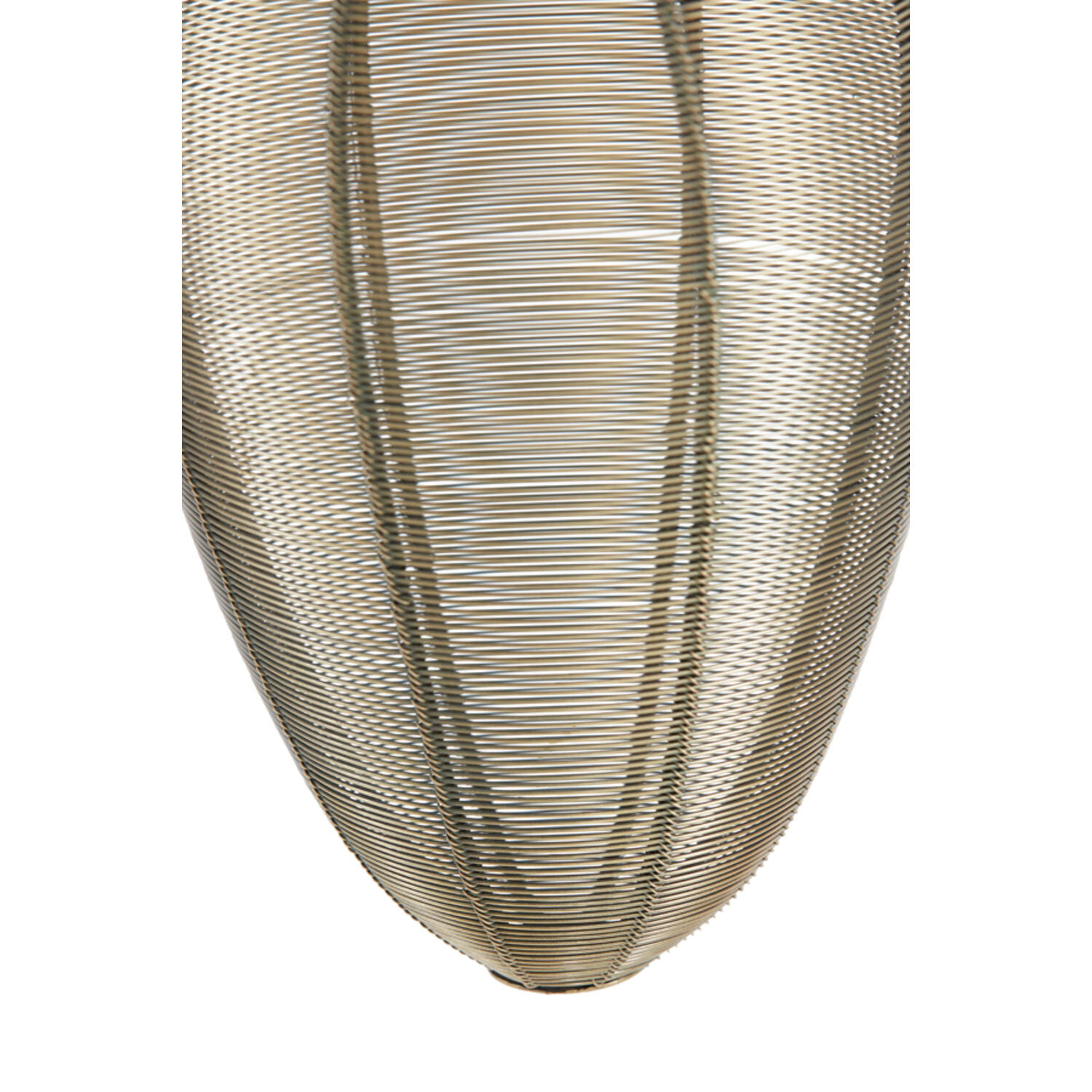 Suspension beige naturelle en forme de globe Light & Living Yaelle – Image 3