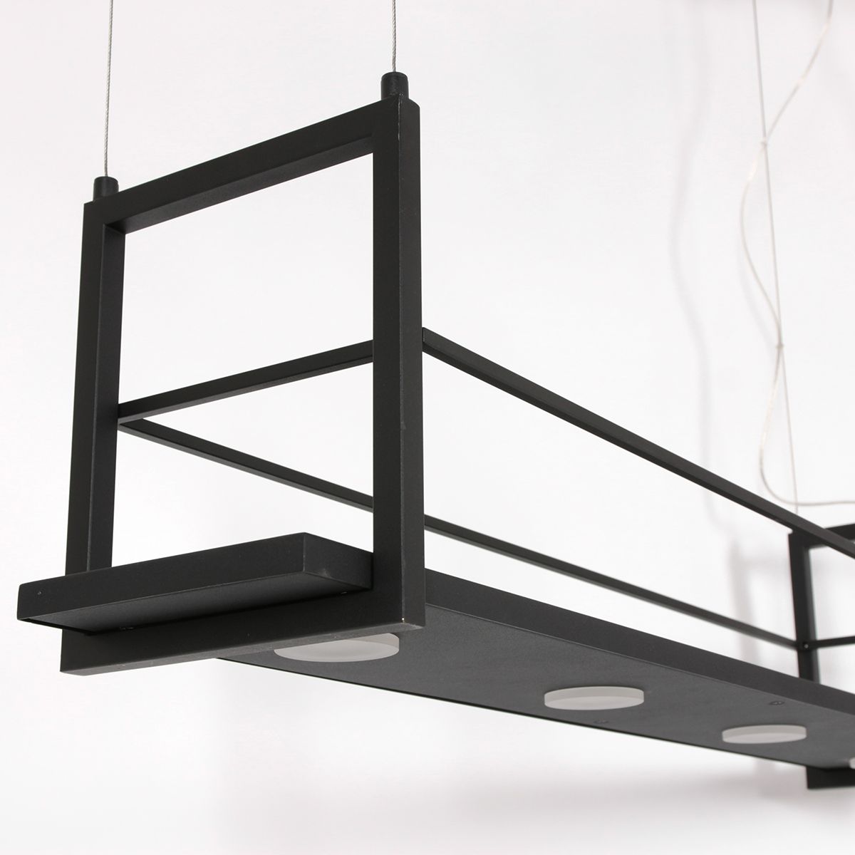 Suspension cadre cuisine six lumières LED Steinhauer Tør noir – Image 11