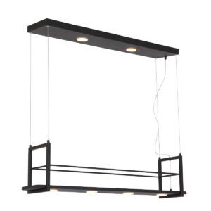 suspension-cadre-cuisine-six-lumieres-led-steinhauer-tør-noir-3298zw