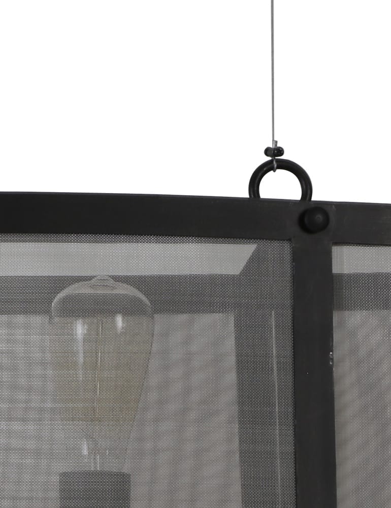 Suspension cage noire Light & Living Lancelot – Image 3
