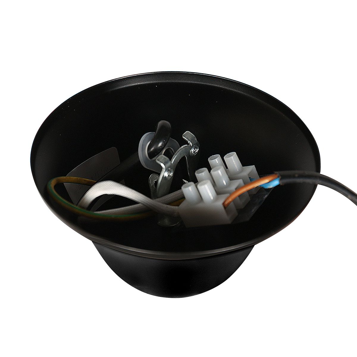 Suspension 4 lumières noire en forme de lanterne métal/verre Steinhauer Pimpernel – Image 10