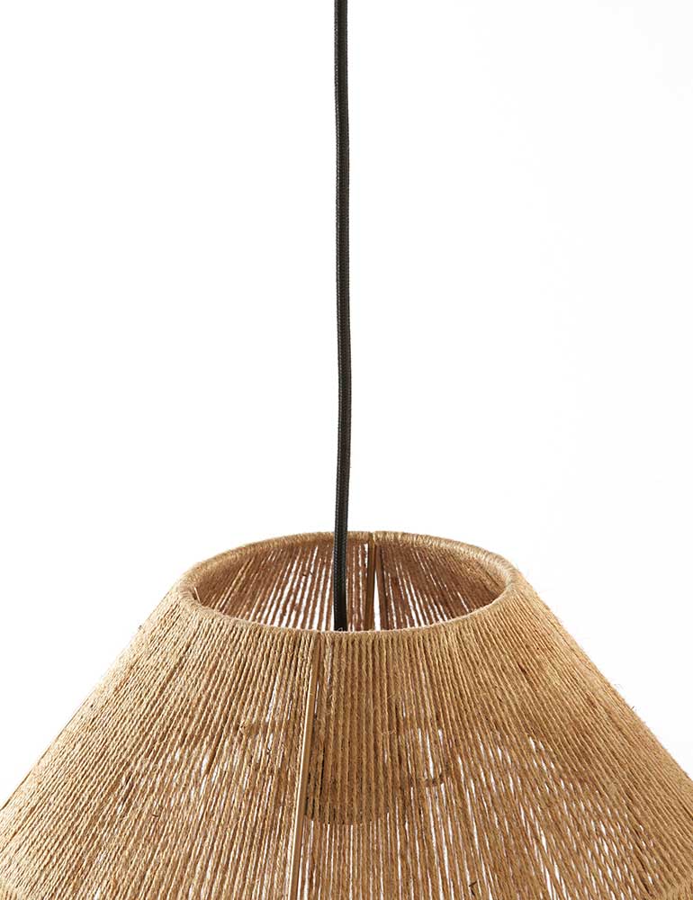 Suspension corde ajouré Light & Living Malva marron – Image 5