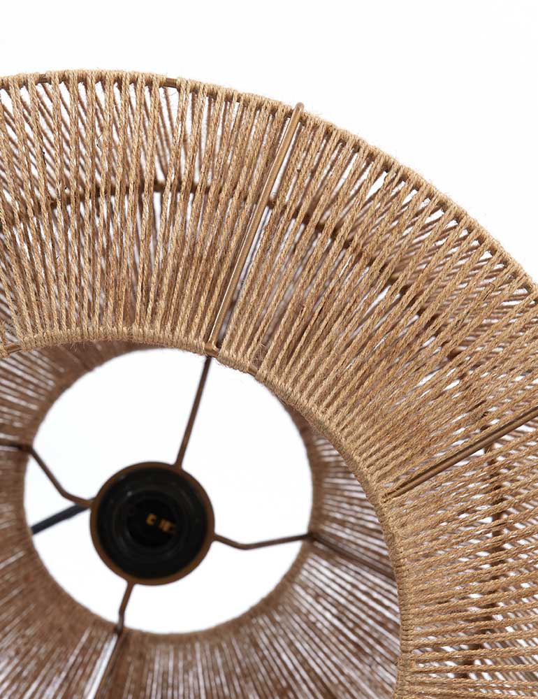 Suspension corde ajouré Light & Living Malva marron – Image 8