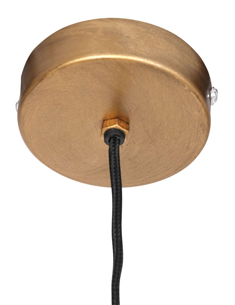 Suspension demi sphère en fil de fer Light & Living couleur or – Image 13