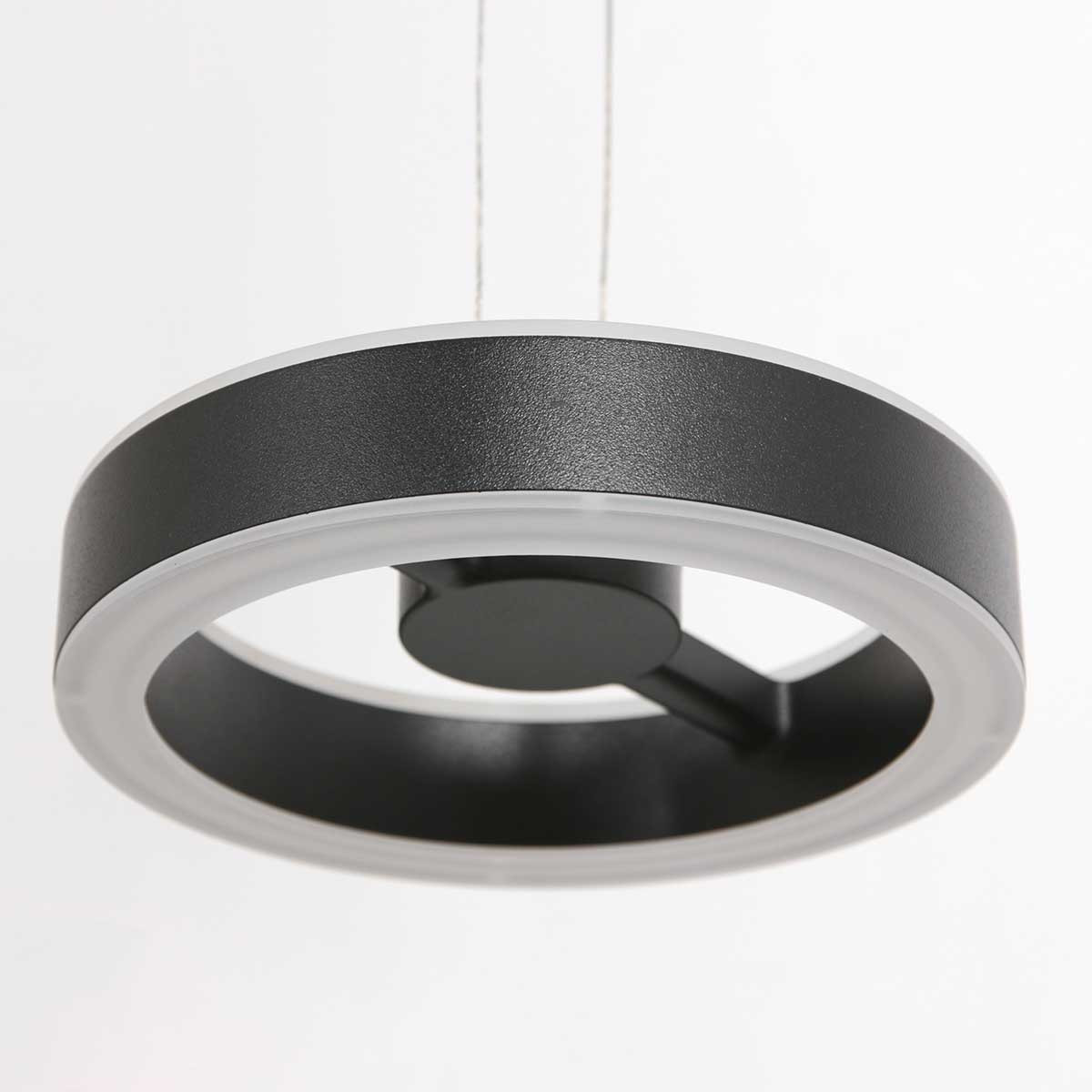 Suspension design circulaire noire Steinhauer Piola noir – Image 11