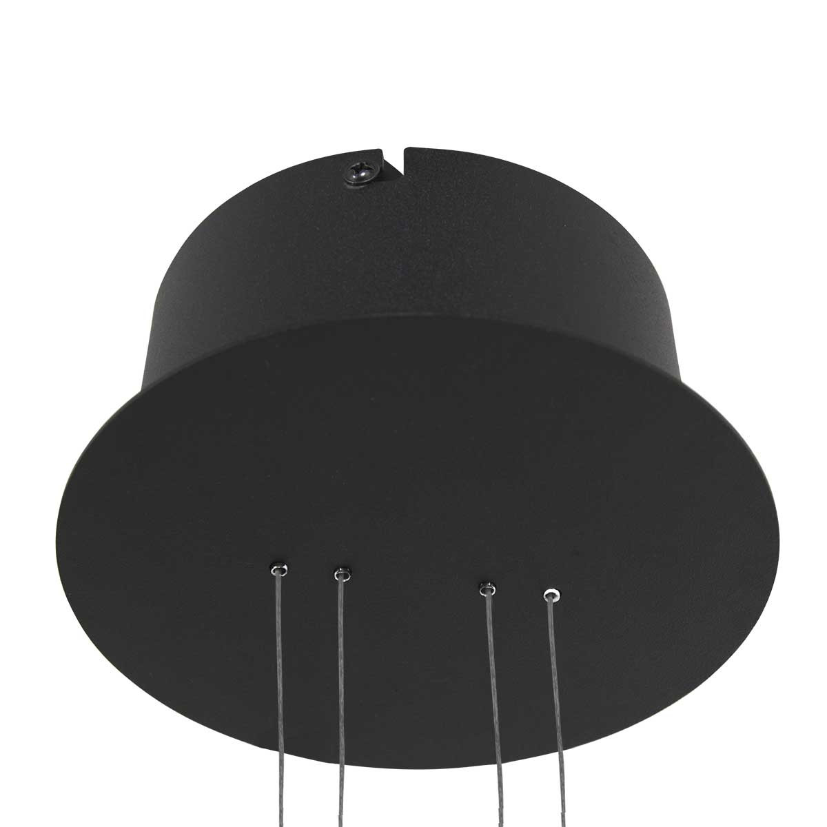 Suspension design circulaire noire Steinhauer Piola noir – Image 6