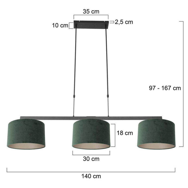 suspension-design-reglable-en-hauteur-steinhauer-stang-vert-et-noir-3463zw-7