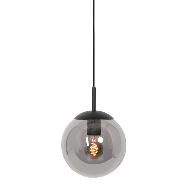 suspension-design-steinhauer-bollique-verre-fume-et-noir-30cm-3498zw