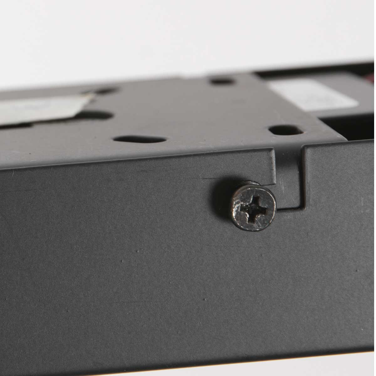 Suspension minimaliste noire avec plaque de verre Steinhauer Profilo – Image 16