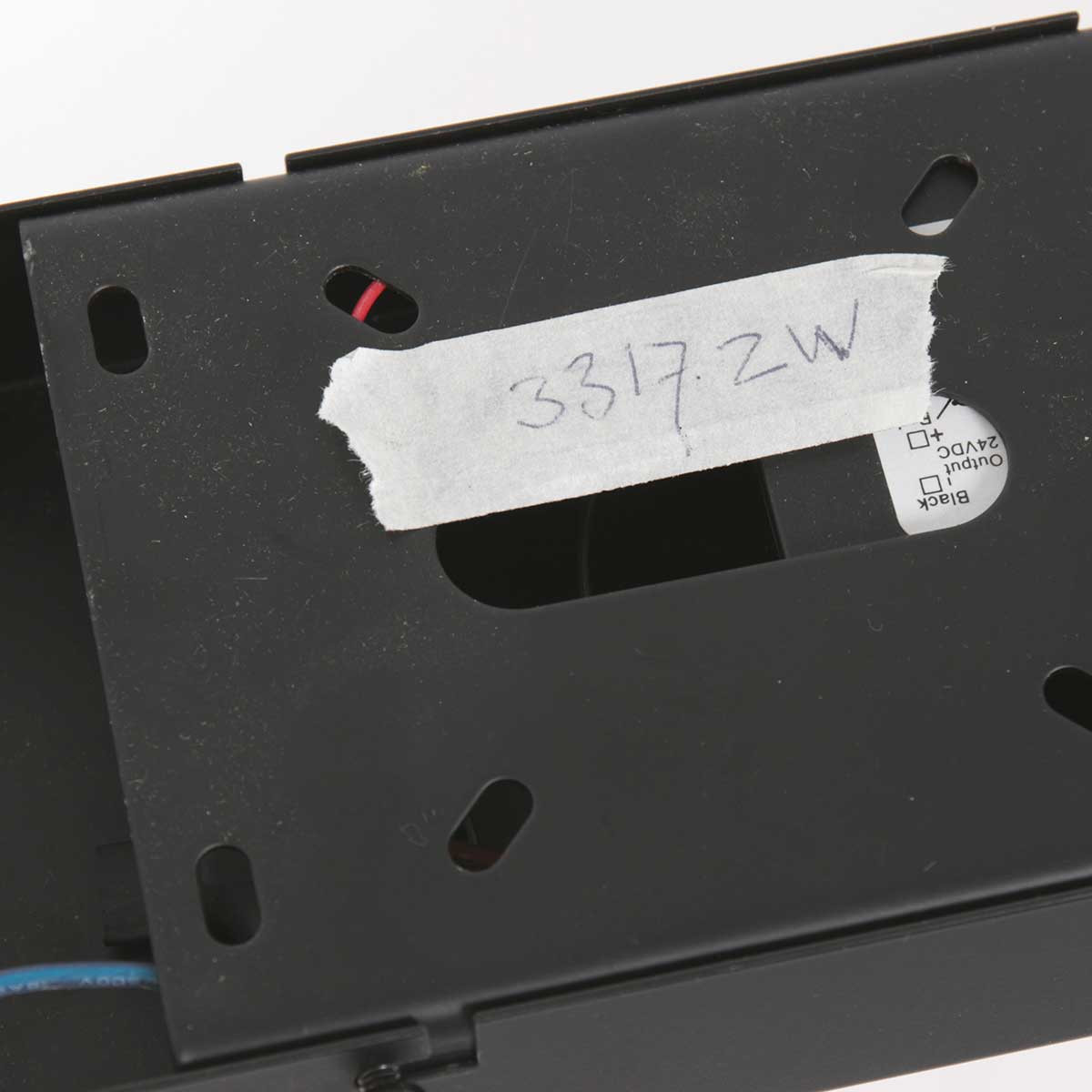 Suspension minimaliste noire avec plaque de verre Steinhauer Profilo – Image 17