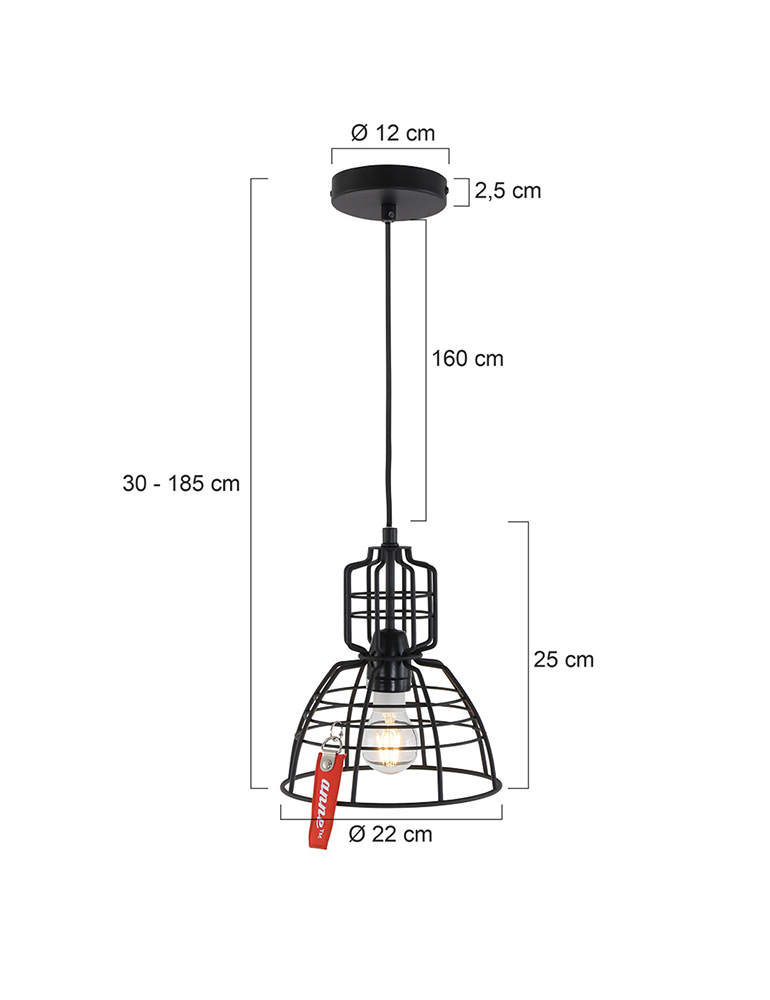Suspension en fer Anne Mark – Image 8
