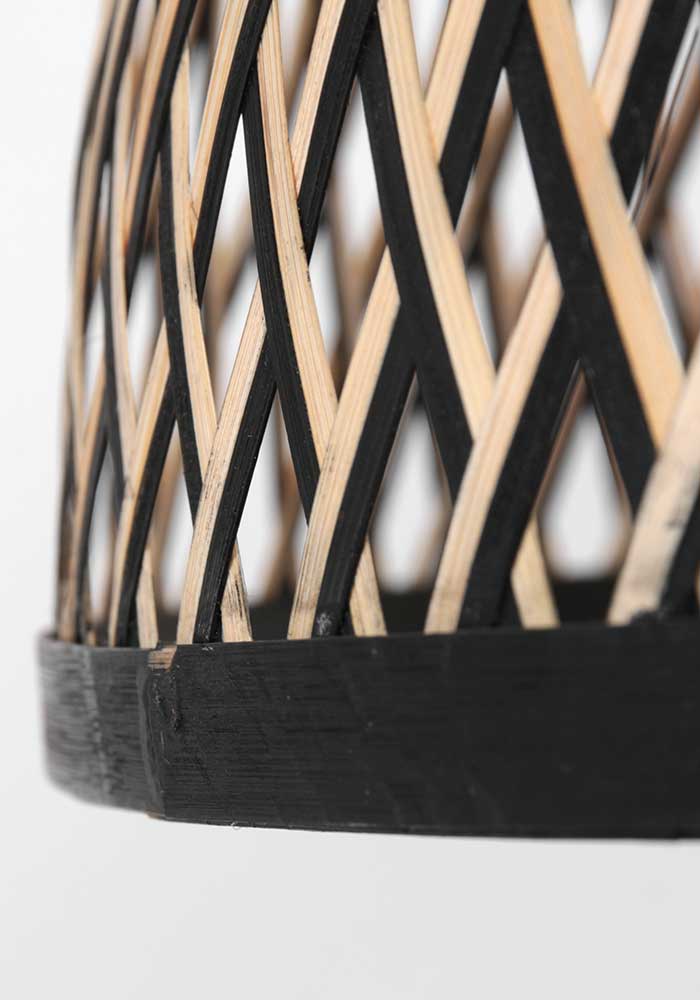 Suspension en osier design Anne Light & Home Maze hêtre – Image 10