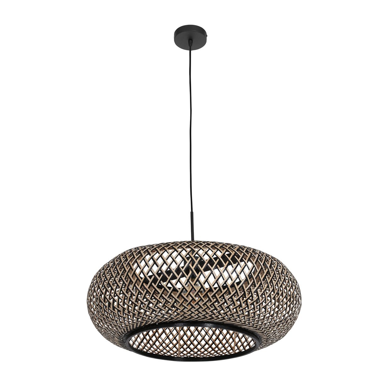 Suspension en rotin tressé Anne Lighting Sparkled Light – Image 10