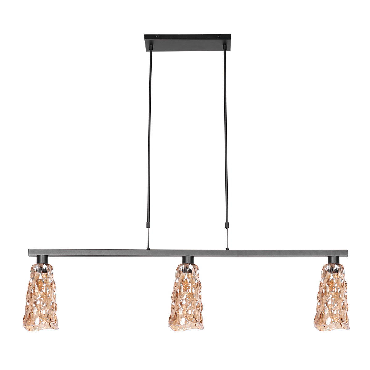 Suspension en Verre Ambre Steinhauer Vidrio noir – Image 13