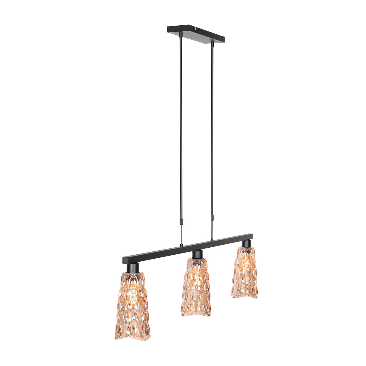 Suspension en Verre Ambre Steinhauer Vidrio noir – Image 6