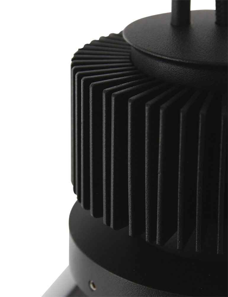 Suspension en verre fumé Steinhauer Flere noir – Image 7