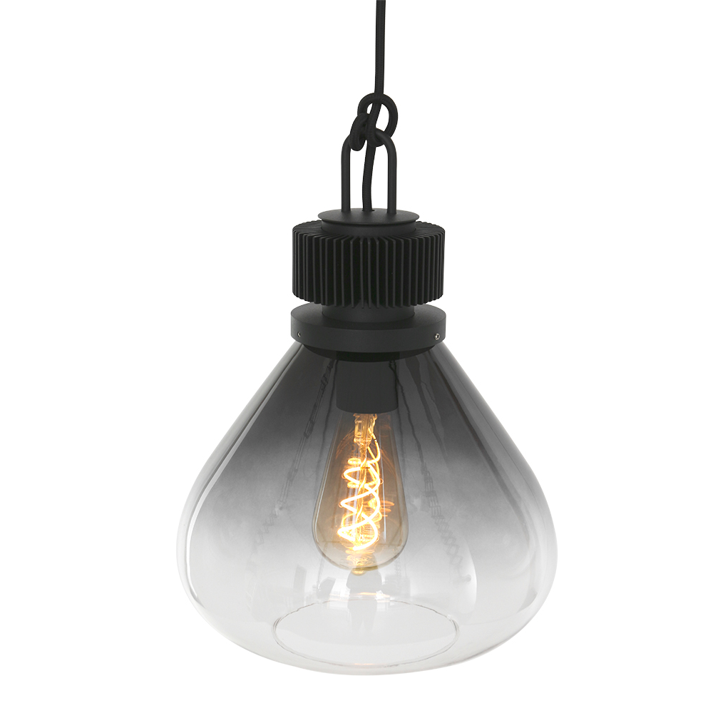 suspension-en-verre-fume-steinhauer-flere-noir-2669zw