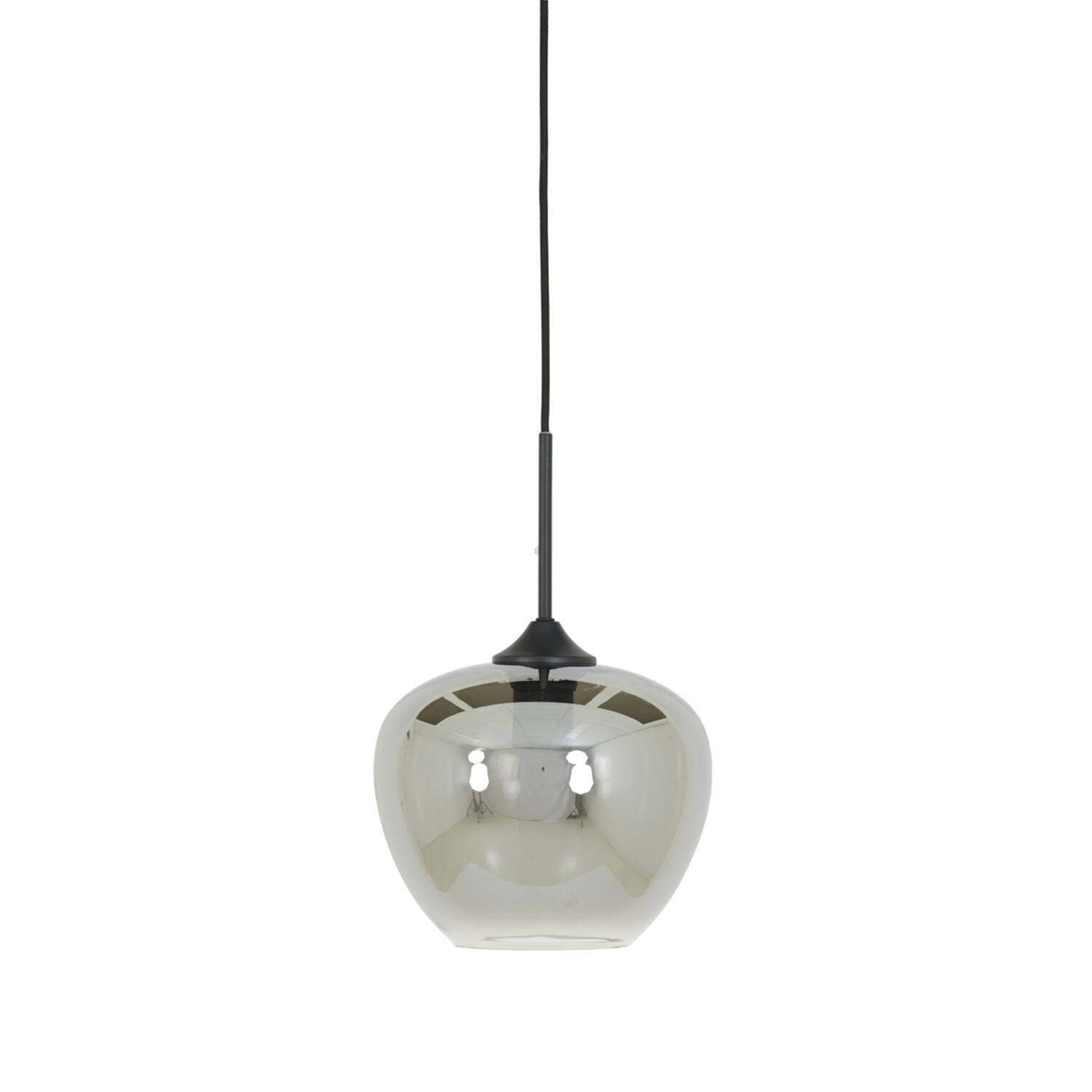 Suspension en verre rond rétro Light & Living Mayson – Image 2