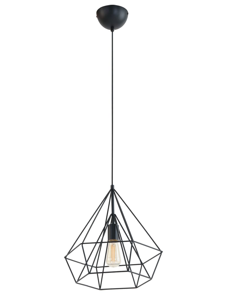 Suspension fil de fer noir Mexlite Jenno – Image 7