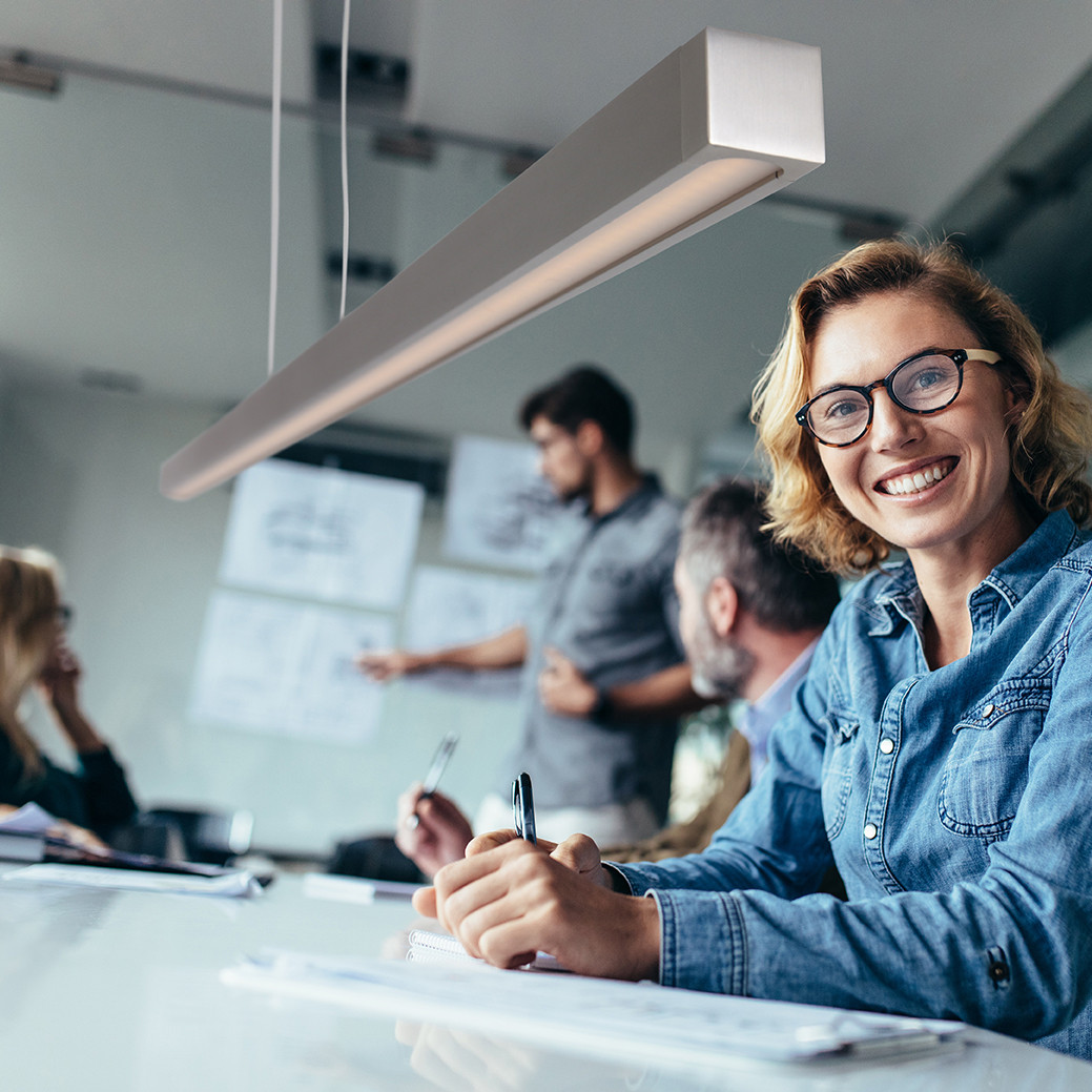 Suspension moderne en métal et acier Mexlite Danske – Image 3
