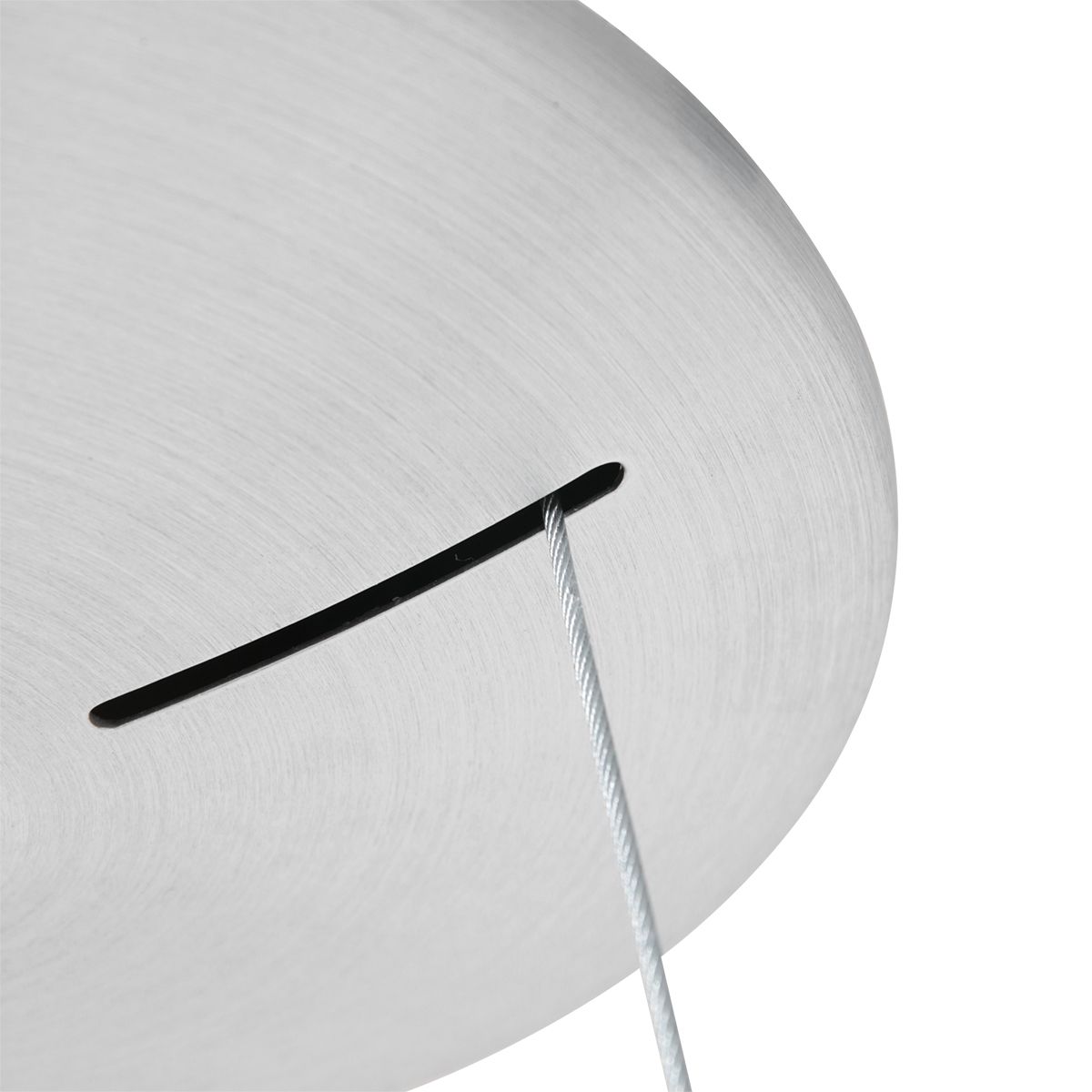 Suspension LED circulaire argent Steinhauer Ringlede – Image 11