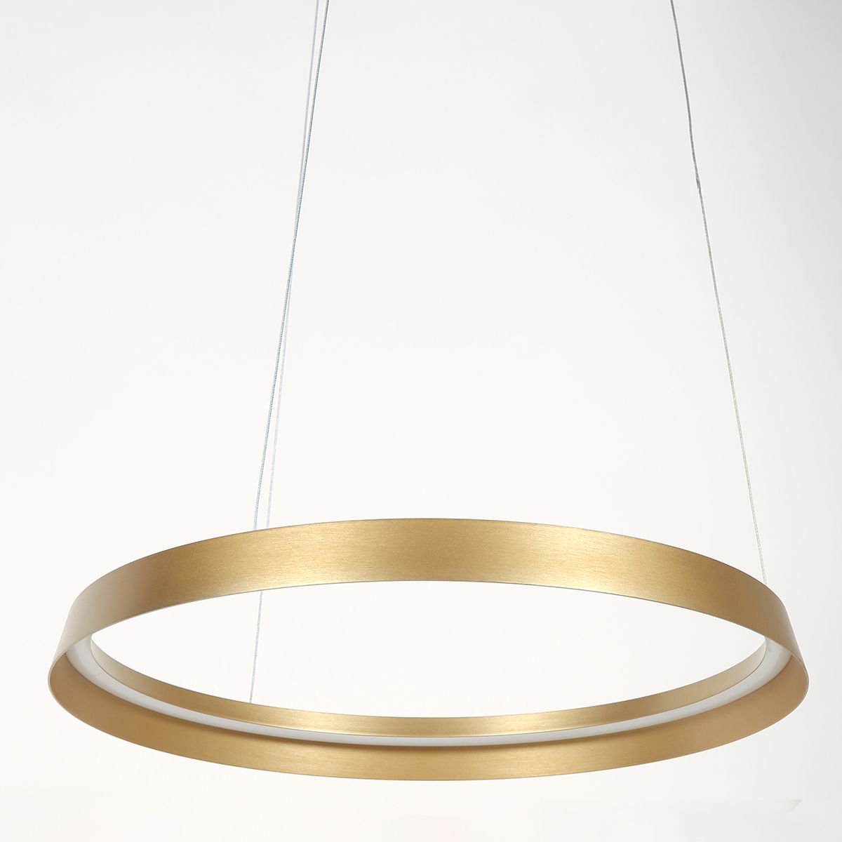 Suspension LED Dorée Circulaire Steinhauer Ringlux or – Image 8