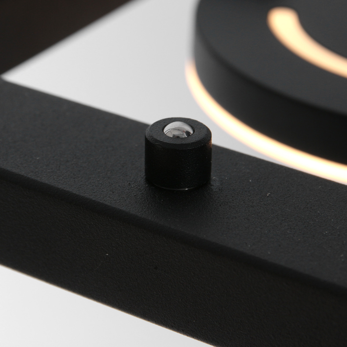 Suspension en métal noir moderne Steinhauer Soleil – Image 18