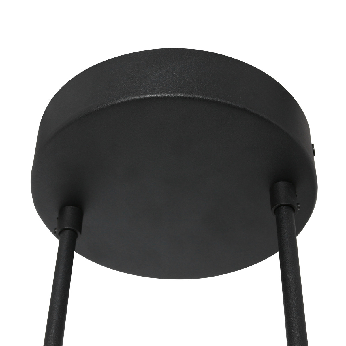 Suspension en métal noir moderne Steinhauer Soleil – Image 5