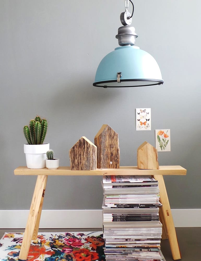 Suspension luminaire bleu Steinhauer Bikkel – Image 2