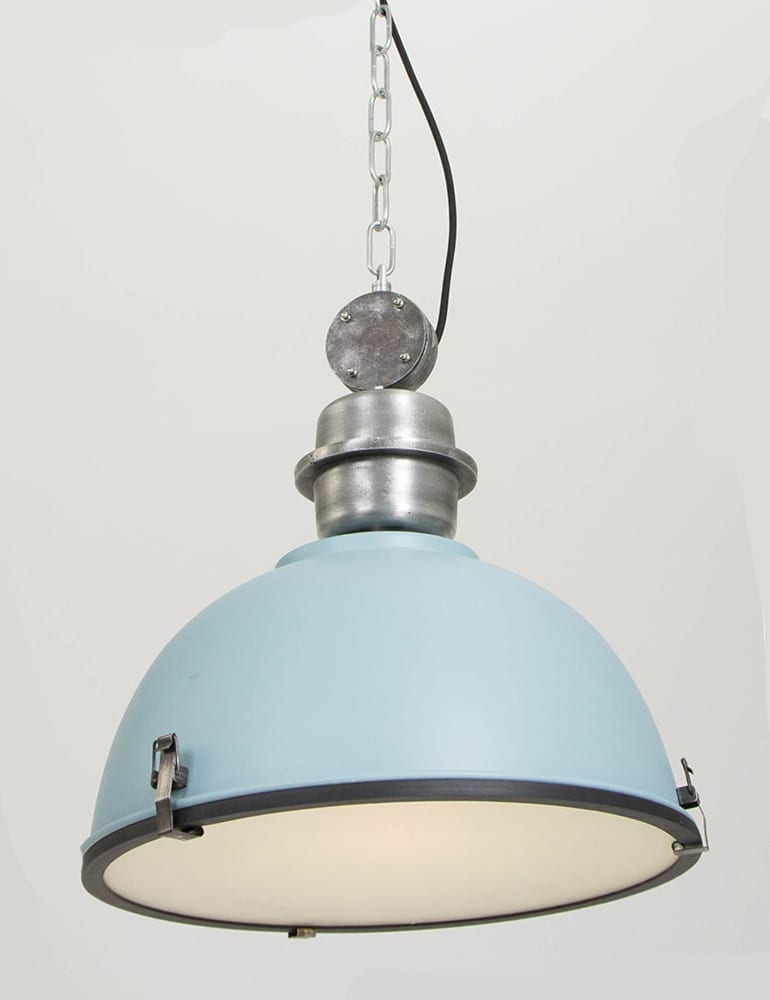Suspension luminaire bleu Steinhauer Bikkel – Image 4