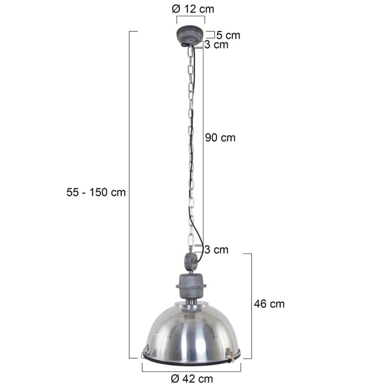 suspension-luminaire-metal-steinhauer-bikkel-7586st-7