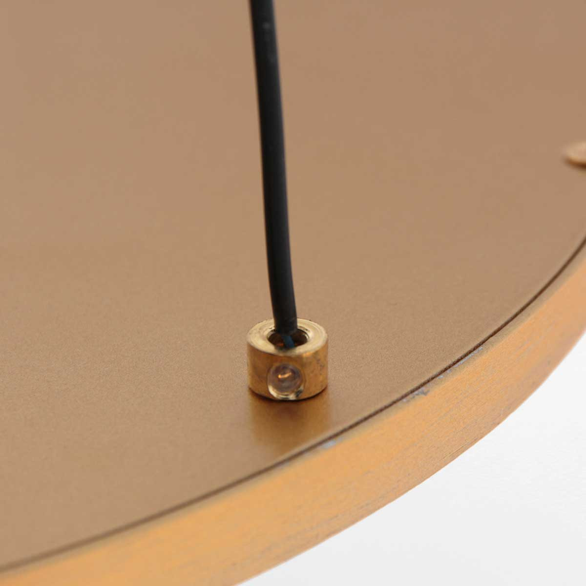 Suspension en métal doré moderne Steinhauer Ringlux – Image 12