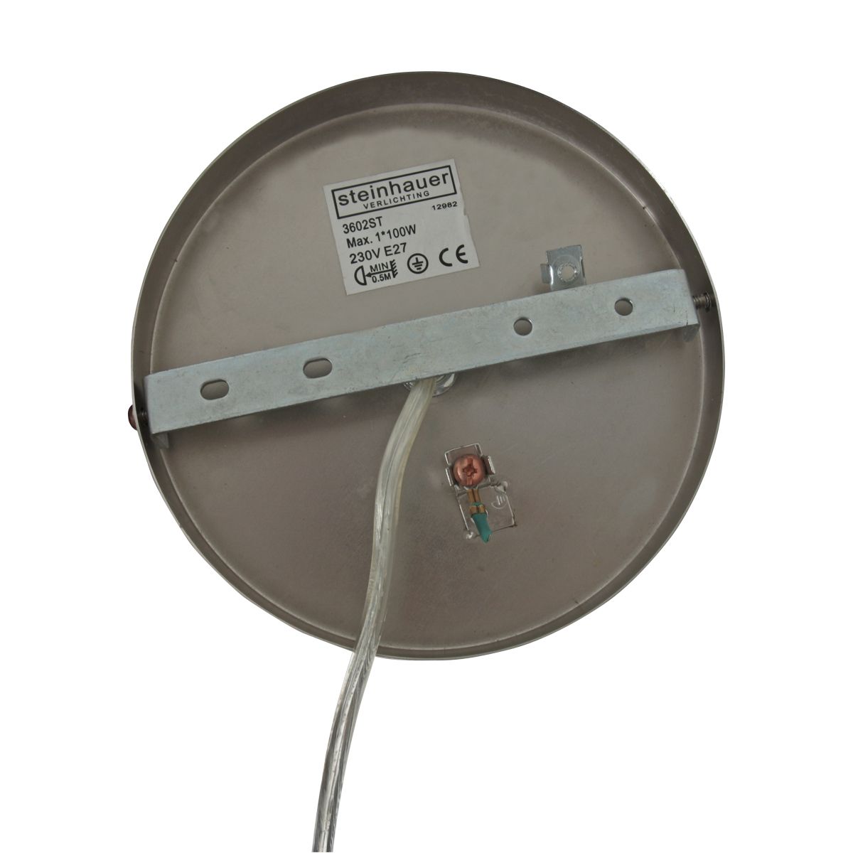 Suspension moderne acier abat-jour bleu Steinhauer Sparkled Light – Image 11