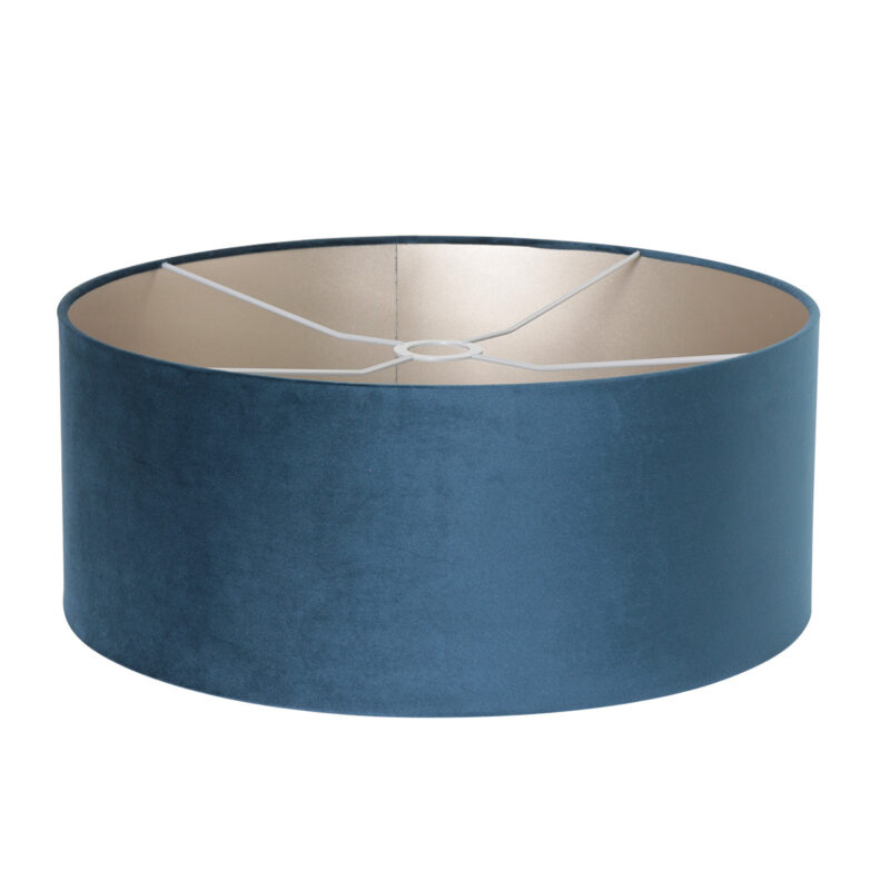 suspension-moderne-acier-abat-jour-bleu-steinhauer-sparkled-light-8247st-5