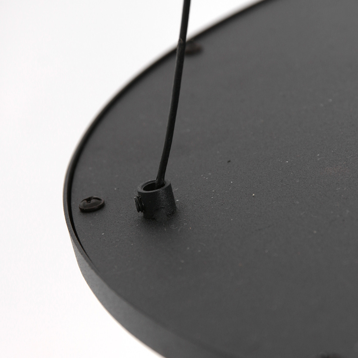 Suspension en métal noir moderne Steinhauer Ringlux – Image 13